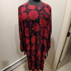 Tommy Hilfiger  black and red dress